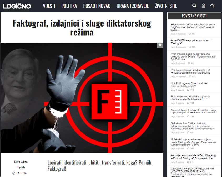 Case study  Faktograf.hr: When disinformation campaigns fuel hate and  harassment 
