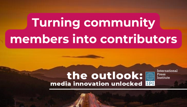 The Outlook newsletter: Turning community members into contributors