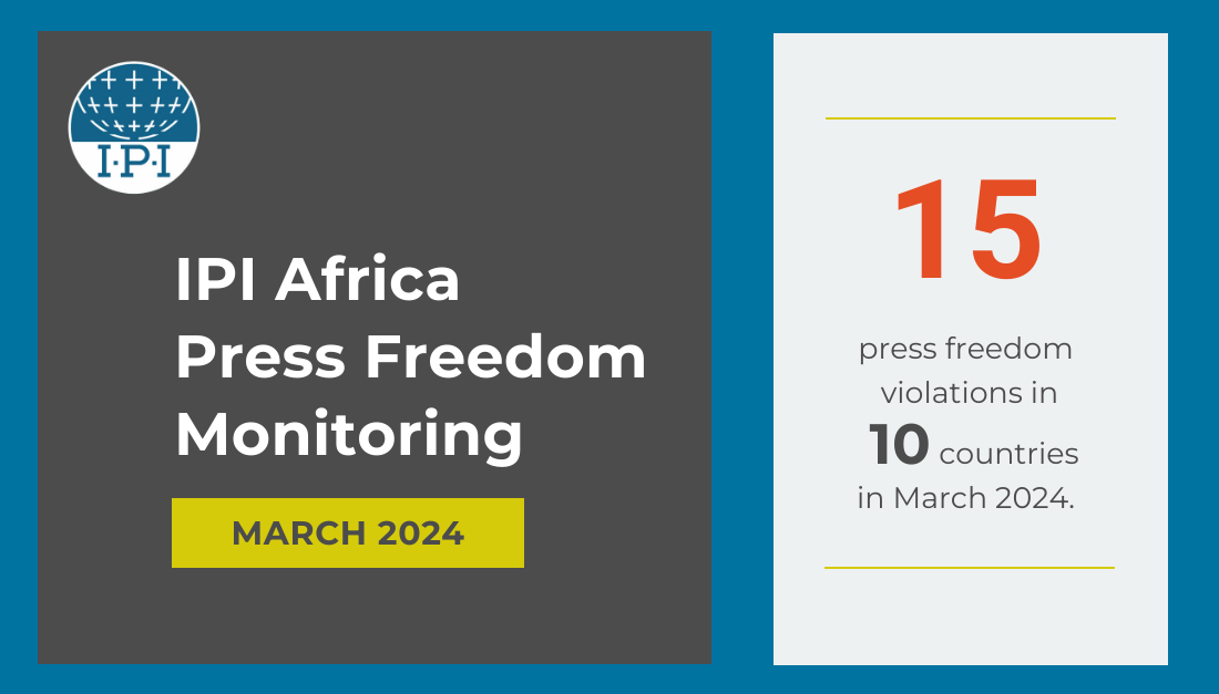 Africa Media Monitoring March 2024: Threats to press freedom in Chad, Nigeria, and Togo