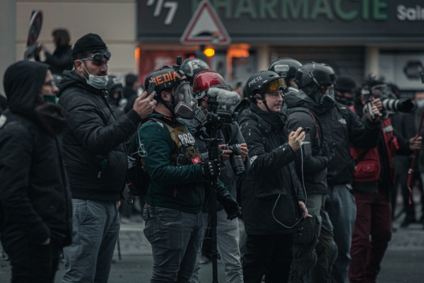 Media shooting in France