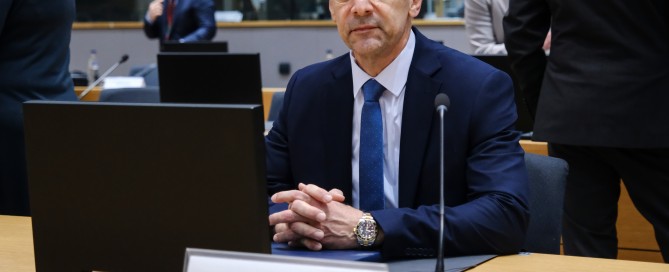 Marios Hartsiotis, Minister of Justice of the Republic of Cyprus. Credits: Shutterstock / Alexandros Michailidis