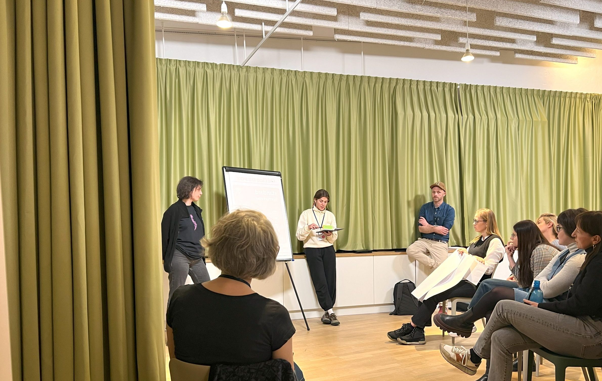 Solomon team at the Transition Accelerator Bootcamp